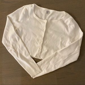 Aritzia Sunday best Izzy cardigan crop sweater